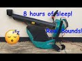 8 hours of a leaf blower with a black screen sleep sounds learn to relax and sleep better