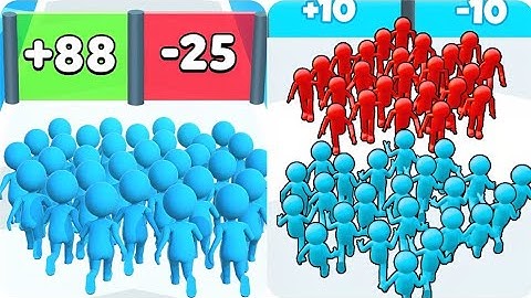 Which is Better? Count Master 3D or Join Clash 3D | Crowd Runner Game”