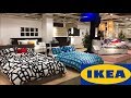 IKEA BEDS BEDROOM FURNITURE DRESSERS HOME DECOR - SHOP WITH ME SHOPPING STORE WALK THROUGH 4K