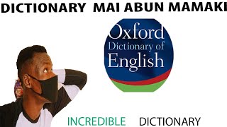 Dictionary mAi abun mamaki