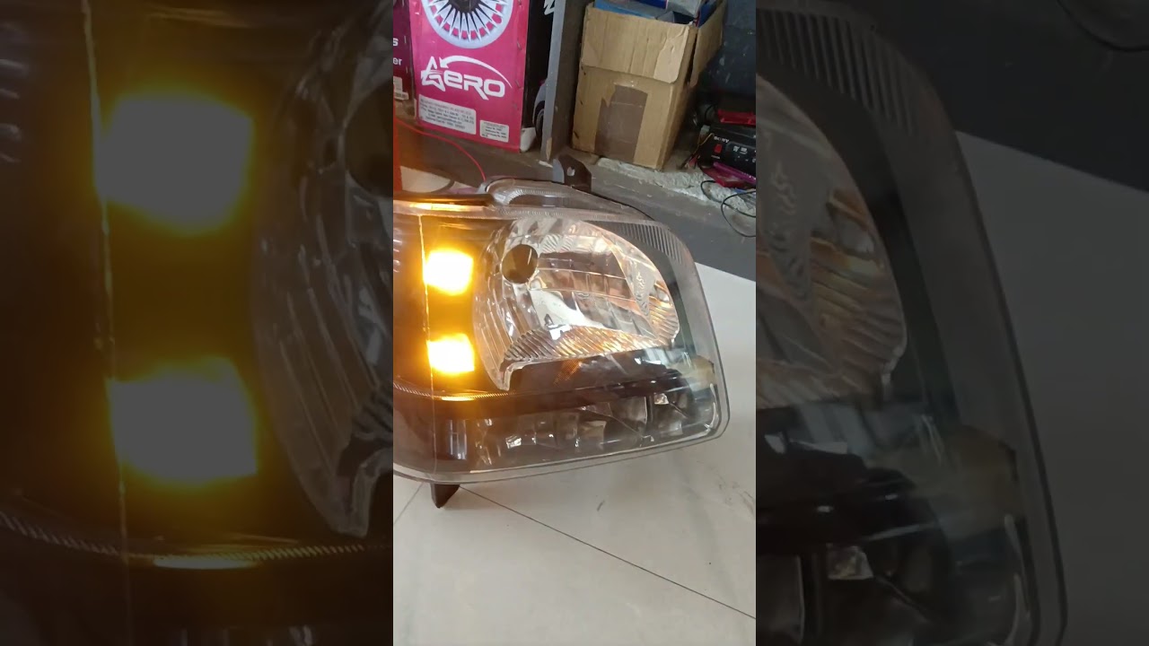 Old Wagon R Headlight Modified