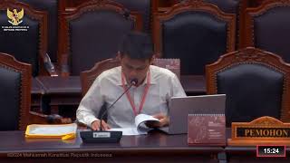 Sidang Perkara Nomor 159\/PUU-XXII\/2024. Senin, 2 Desember 2024.