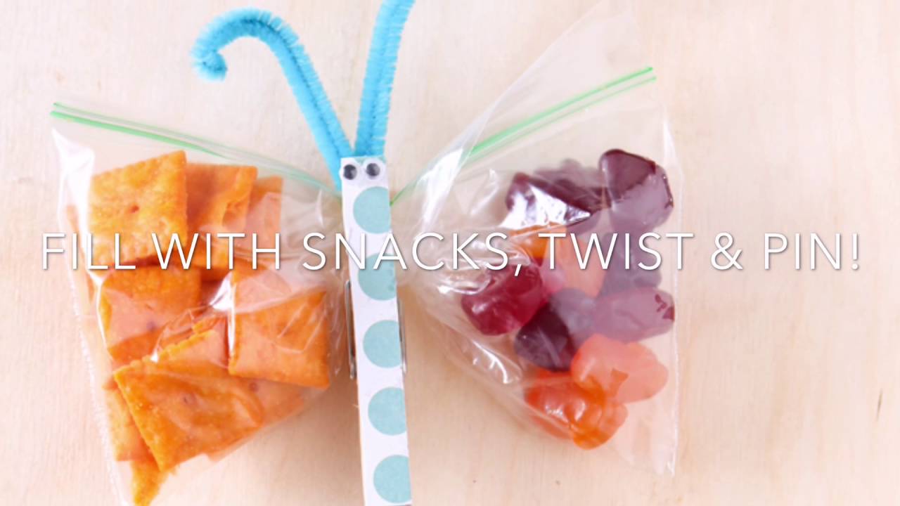 DIY Butterfly Snack Bag Clips for Kids - Mama Teaches