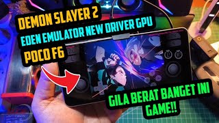 Wow, That's So Heavy!! Testing the Latest Demon Slayer 2 Game on the Poco F6: It's Really Breathl... screenshot 2