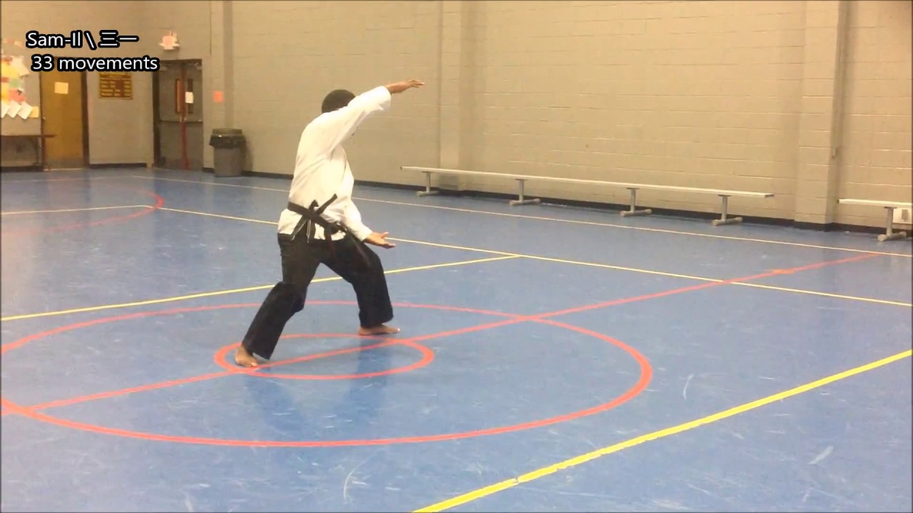 SAM-IL Traditional Oh Do Kwan Hyung of Taekwondo - YouTube