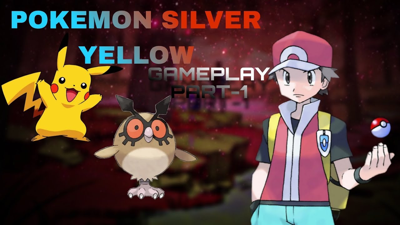 POKEMON SILVER YELLOW(PART1 VIRIDIAN FOREST) YouTube