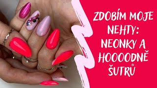 Letní Výrazné Nehty S Kamínky Inspirace Na Skládání Kamínků Kate Cosmetics