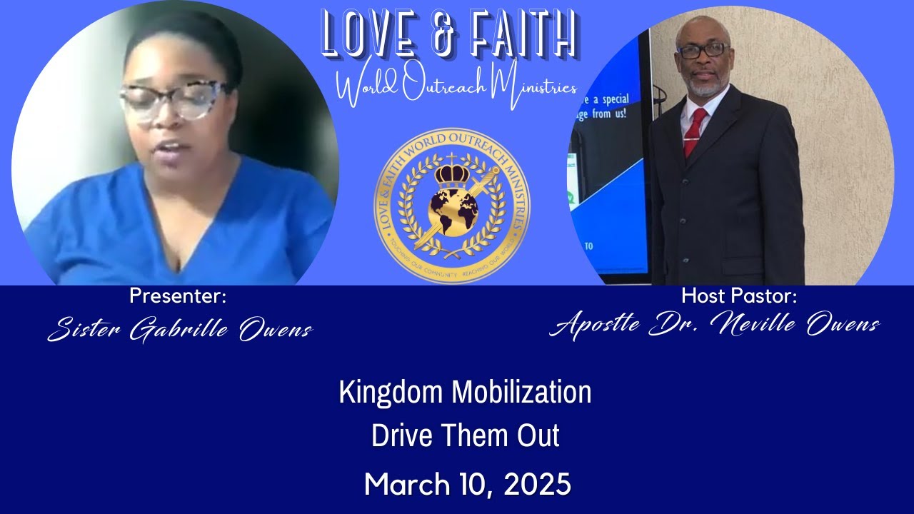 Kingdom Mobilization | Drive Them Out | Sister Gabrielle Owens - YouTube