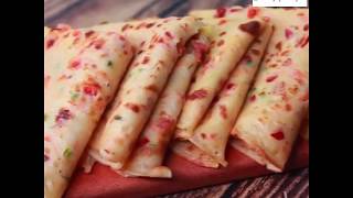 Spicy Vegetable Crispy  For Breakfast  5 Mins Easy Breakfast Recipe  Easy Snacks Recipe for kids