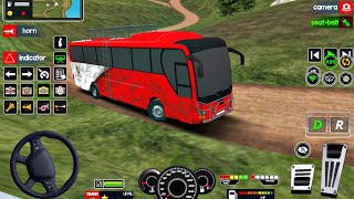 US Off-Road Coach Bus Crazy Driving - Bus Games : City Bus Coach - Android Gameplay screenshot 4