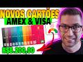 CARTÃO SEMPARAR | Novos Cartões Visa Infinite e Amex  com CashBack