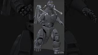 SUPERMECHAGODZILLA ANIMATION! - Roblox Age of Titans #godzilla #roblox #shorts #edit
