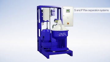Alfa Laval S and P Flex separation systems for efficient cleaning of fuel and lubricating oils