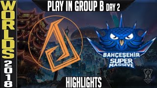 ASC vs SUP Highlights | Worlds 2018 Play In Day 2 Group B | Ascension Gaming vs SuperMassive