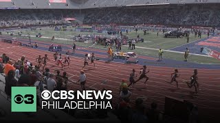 Thousands of athletes compete at the 2025 Penn Relays in Philadelphia marking its 129th year