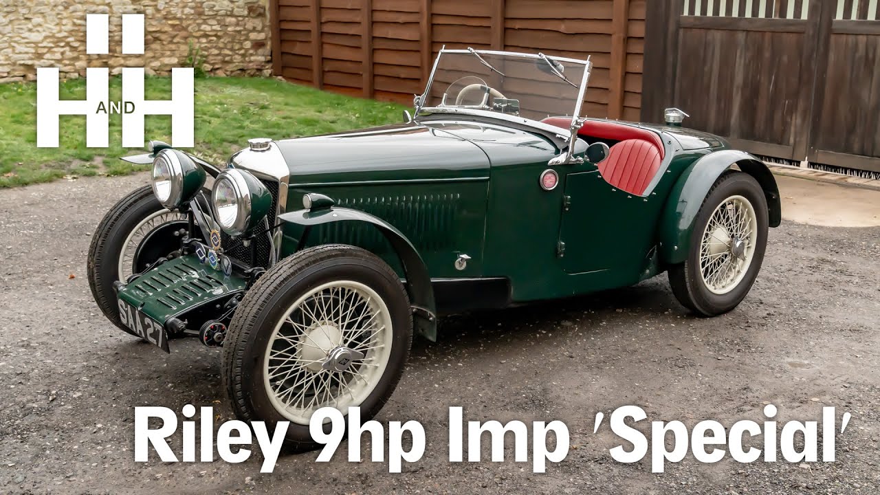 1934 Riley 9hp Imp 'Special' - Fascinating pre-war trials history