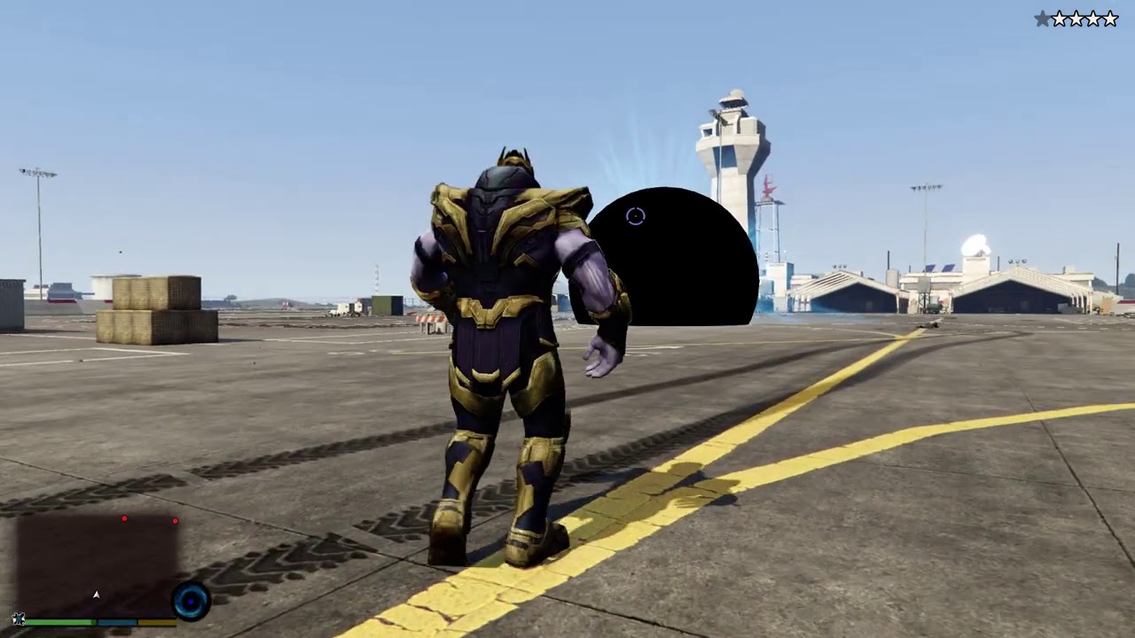 GTA 5 Thanos Destroyed Military Endgame