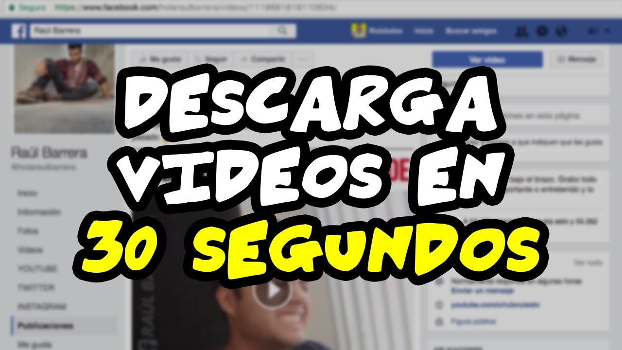 Descargar Videos De Fb Sin Programas