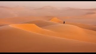 Is he alone in the Dubai  Desert ?? What happened to him.. ( latest video )