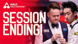 HE WILL SLEEP WELL! Wu Yize vs Shaun Murphy Session 2 End | Halo World Championship 2026