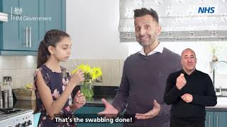 Lateral Flow Tests - British Sign Language (BSL)