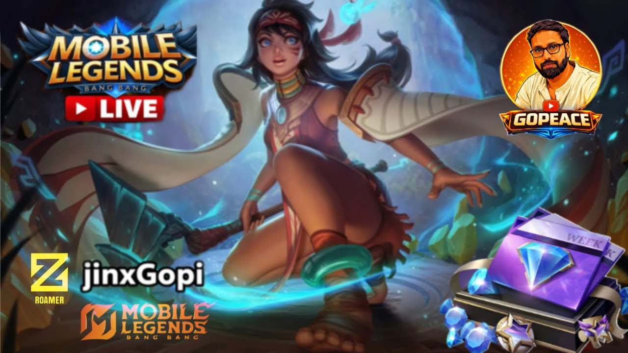 Rank Push |  MLBB  LIVE 🔥|Road to 500 Subs