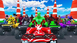 Superhero ATV Mega Race! screenshot 4