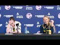 Caitlin Clark, Sophie Cunningham & Stephanie White | Postgame Media Availability vs. Storm