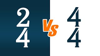 What Is The Difference Between 24 And 44?