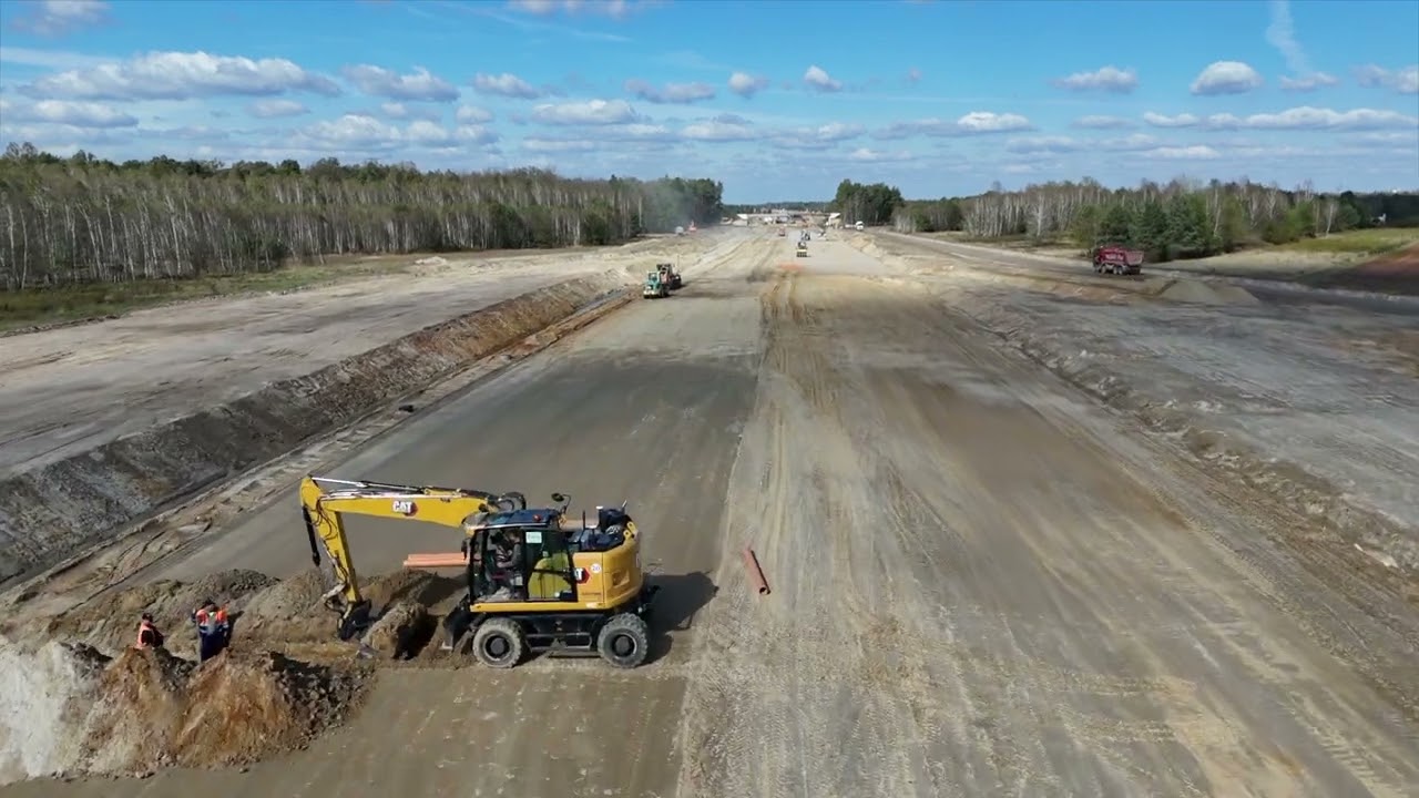 Budowa drogi ekspresowej S19 Lublin Lubartów tydzień 41_2025
