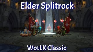 Elder Splitrock in Maraudon/Lunar Festival--WotLK Classic