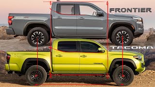 Nissan Frontier vs Toyota Tacoma  This is the one I'd buy and why