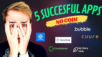 Success Unleashed: 5 Apps Built With No-Code & Bubble | Discover How They Did It!