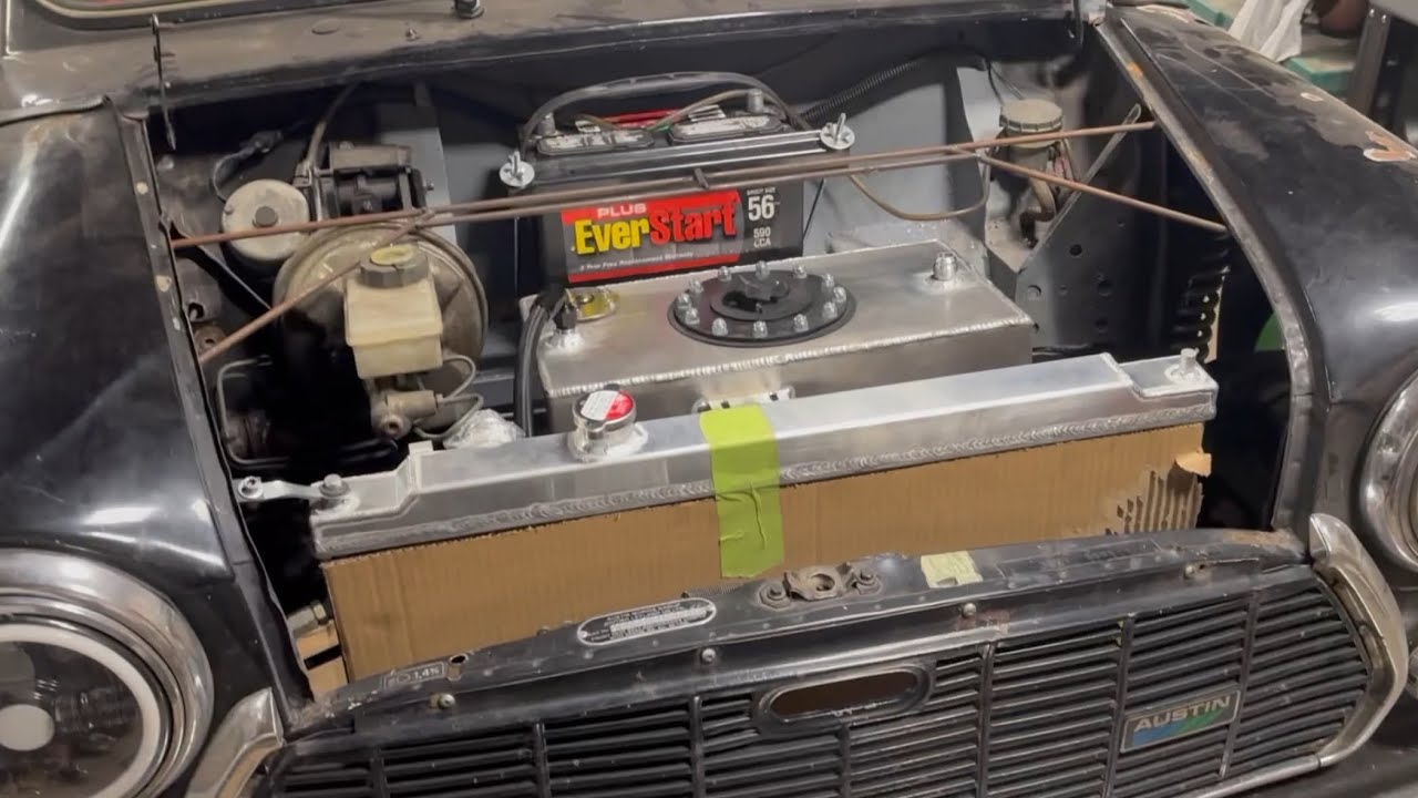 Front End Fabrication! K Swap Mid Engine Rwd Classic Mini Build Episode 10