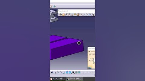 Catia Kinematics Tutorial : Prismatic Joint, Check the description for full video link #kinematics