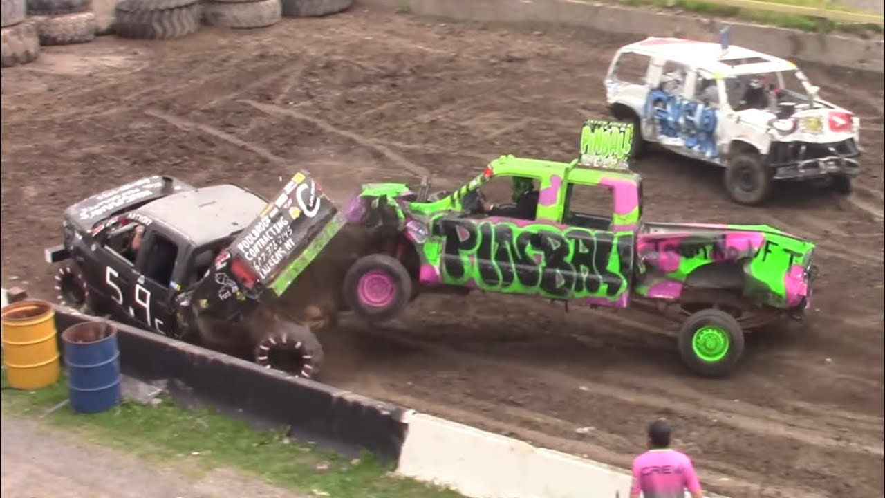 Full Size Trucks - 2025 Meltdown Demolition Derby 6-14-2025