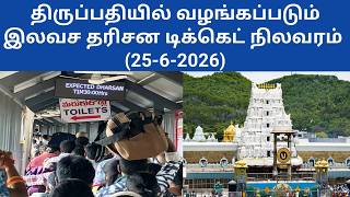 Tirupati updates today tamil | (25-6-2026)#tirupati