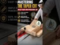 Mastering the Taper Cut: Build Your Own Precision Jig!