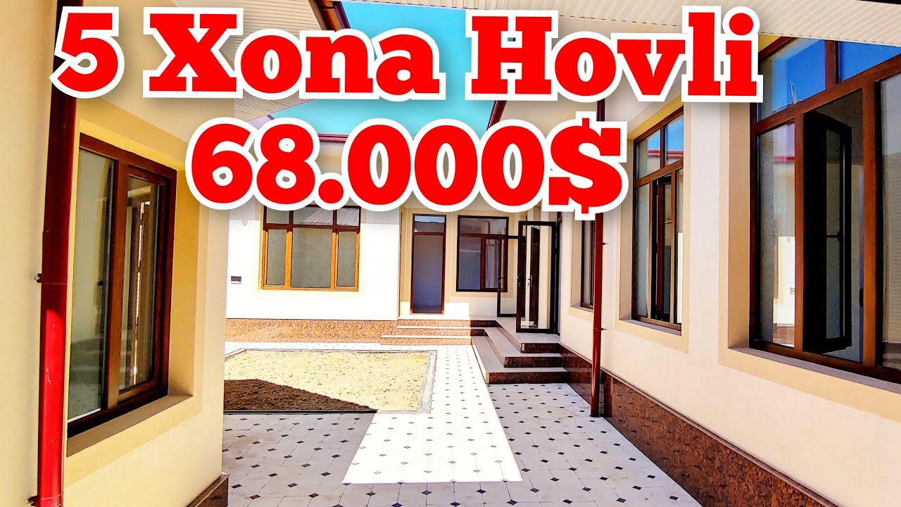 Toshkent Nazarbek 5 Xonalik Yangi Hovli. Narxi Arzon 1 ta qoldi. Narxi 68.000$
