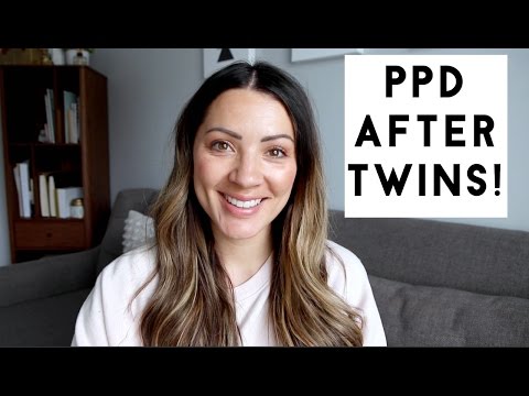 PPD AFTER TWINS POSTPARTUM DEPRESSION SYMPTOMS MENTAL HEALTH AWARENESS