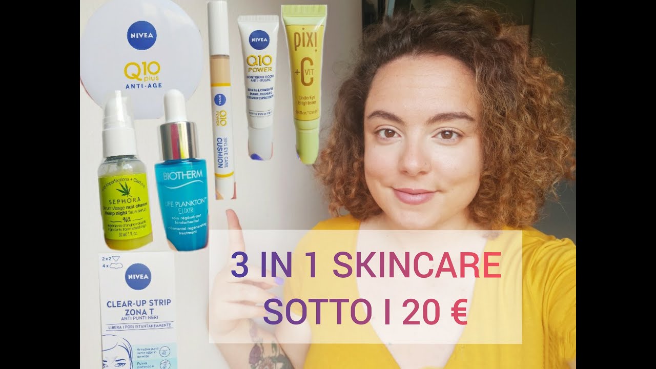 GRWM cn nuovi prodotti NIVEA CUSHION, BIOTHERM, SEPHORA, PIXI, utili consigli sugli INCI e PAPERE!