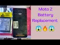 Moto Z Slim Battery Replacement ⚡⚡⚡