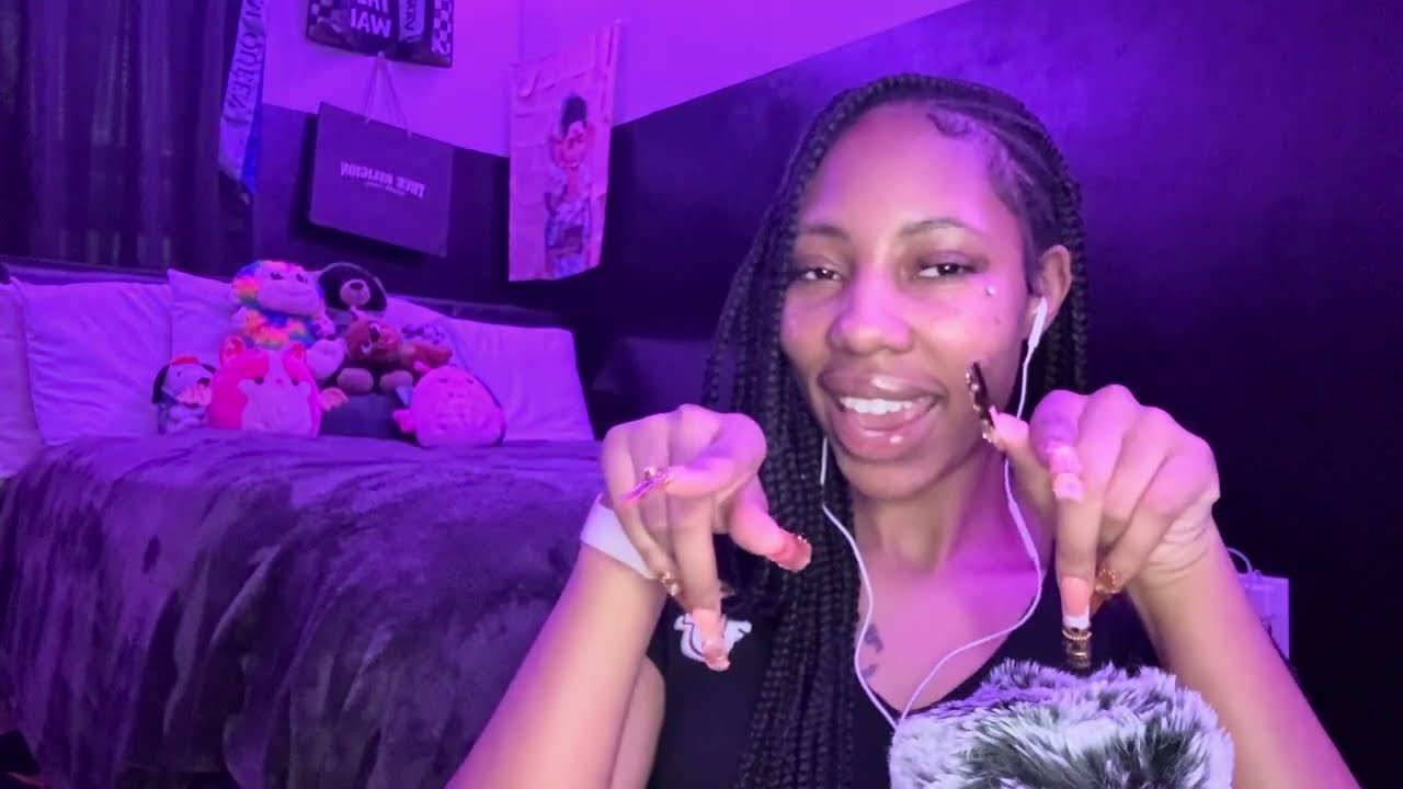 ASMR XXL Nail Clacking + Hair Curling Sounds🌀💥 (Extremely Tingly)