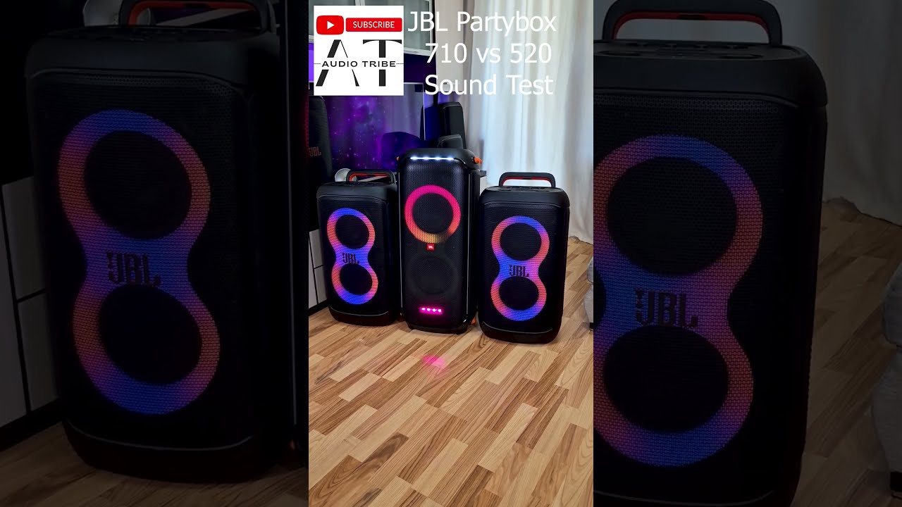 JBL Partybox 520 Vs 710 MAX Volume Test