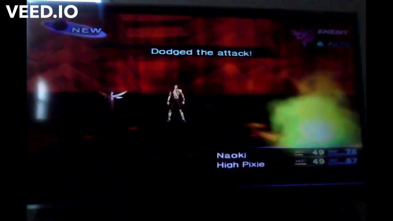 SMT Nocturne Hard mode: Pixie Evolution Line Only Run: Specter fight