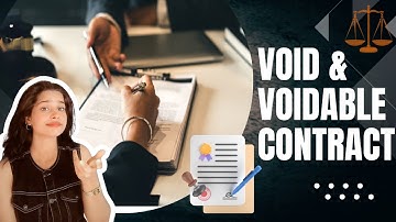 Void & Voidable Contracts Made Simple | Indian Contract Act 1872 | Difference Explained