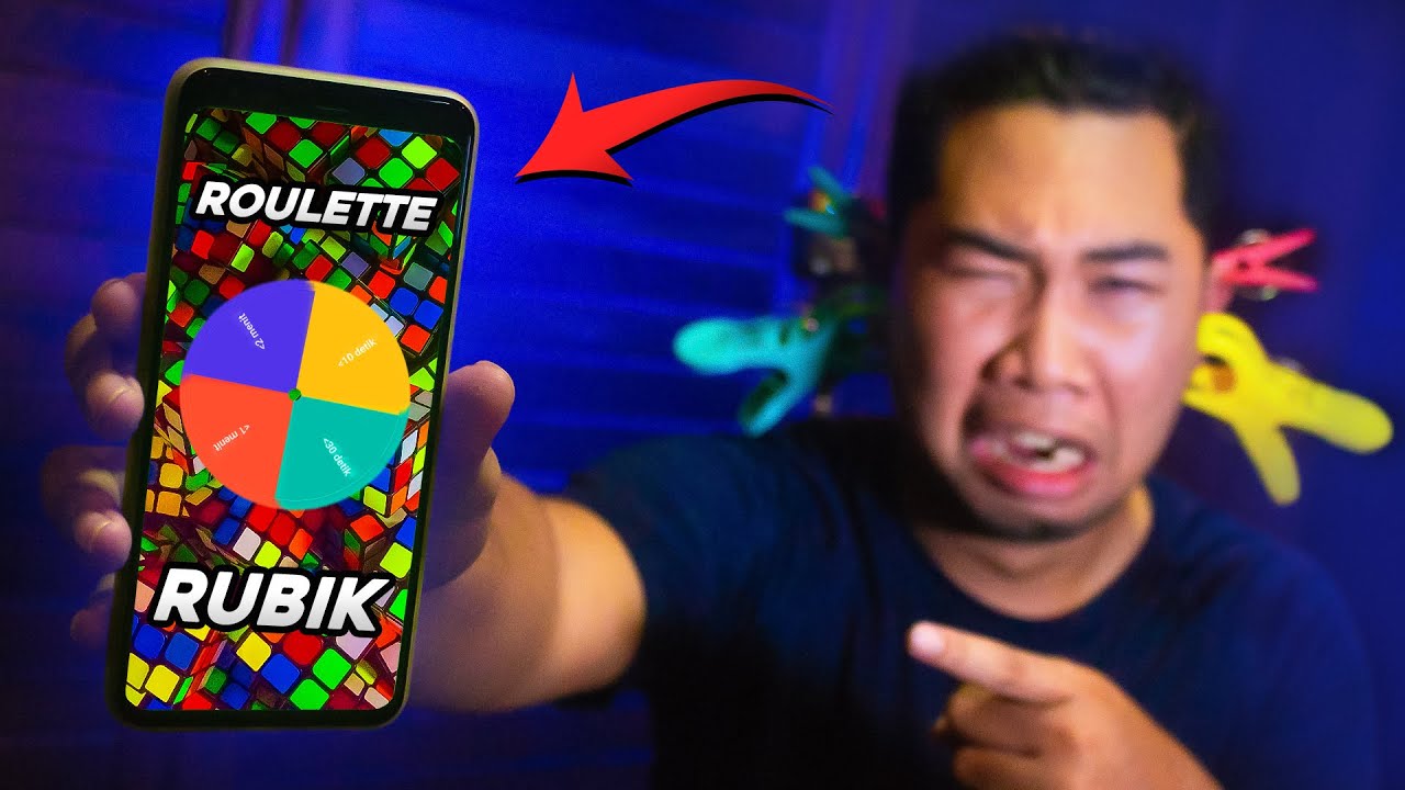 TANTANGAN ROULETTE RUBIK!