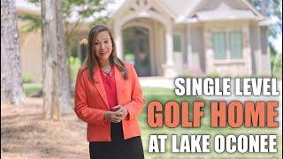 Riezl Baker Luxury Realtor at Lake Oconee presents One Level Designer Custom Home