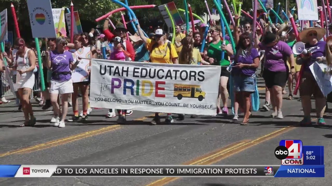 Tens of Thousands attend Utah Pride Parade