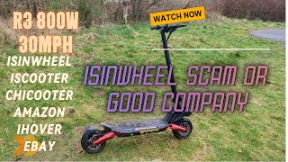 electric scooter r3 800W chicooter isinwheel scam or not find out....full review everythin u need!!